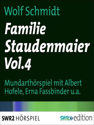 cover image of Familie Staudenmeier Volume 4